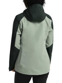 Jack Wolfskin Women's Wildbound Two-Layer Jacket, Green Zinnia - view 2, Green Zinnia