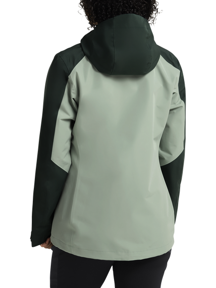 Jack Wolfskin Women's Wildbound Two-Layer Jacket, Green Zinnia - view 2, Green Zinnia