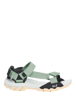 Jack Wolfskin Women's Ridge Sandals, Green Zinnia, Green Zinnia