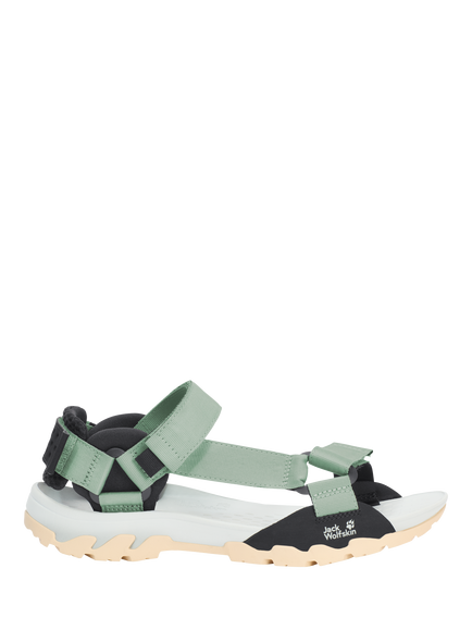 Jack Wolfskin Women's Ridge Sandals, Green Zinnia, Green Zinnia