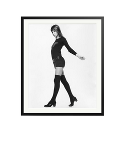 Sonic Editions Jane Birkin 1969 Framed Print, Black