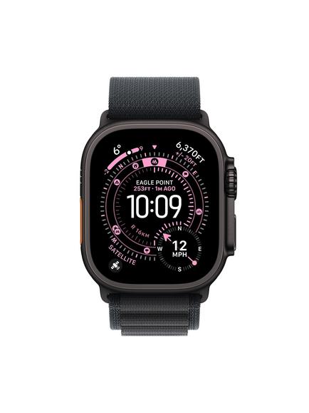 Apple Watch Ultra 3 GPS + Cellular, 49mm, Titanium Case with Alpine Loop, Black Titanium/Black - view 2, Black Titanium