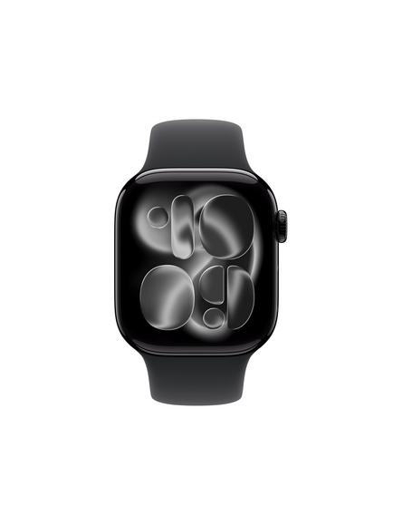 Apple Watch Series 11 GPS + Cellular, 42mm, Aluminium Case, Sport Band - view 2, Jet Black