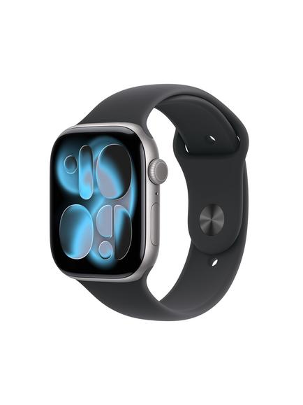 Apple Watch Series 11 GPS + Cellular, 46mm, Aluminium Case, Sport Band, Space Grey