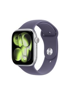 Apple Watch Series 11 GPS + Cellular, 46mm, Aluminium Case, Sport Band, Silver