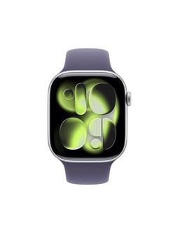 Apple Watch Series 11 GPS + Cellular, 46mm, Aluminium Case, Sport Band - view 2, Silver