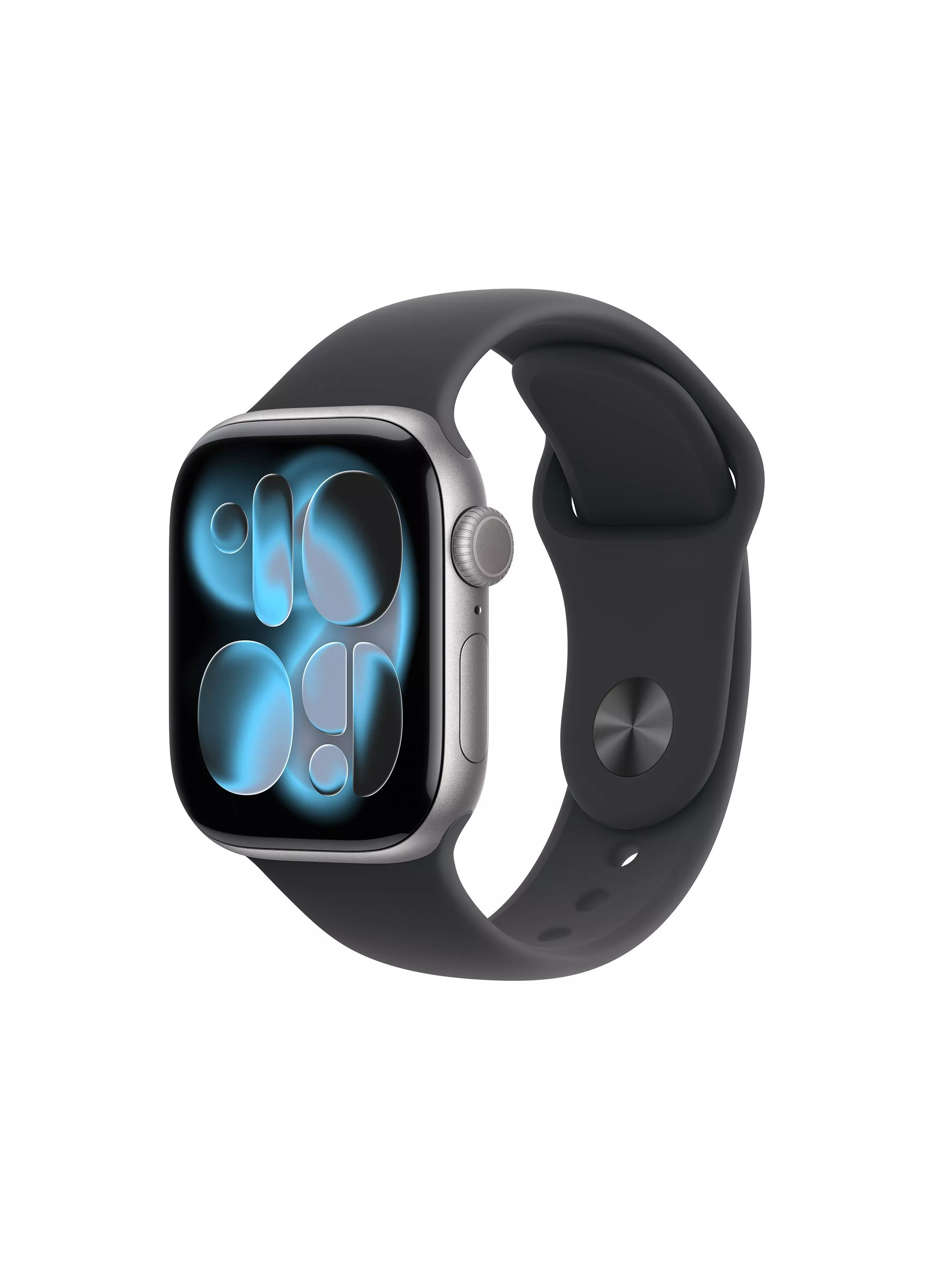 Apple Watch Series 11 GPS, 42mm, Aluminium Case, Sport Band, Jet Black