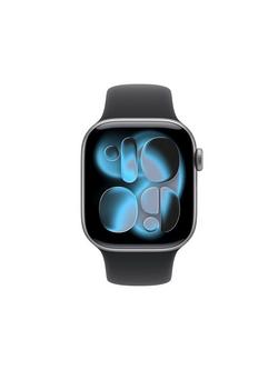 Apple Watch Series 11 GPS, 42mm, Aluminium Case, Sport Band - view 2, Space Grey
