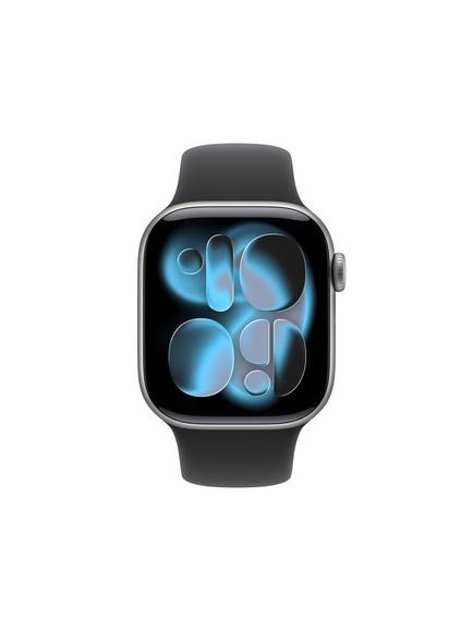 Apple Watch Series 11 GPS, 42mm, Aluminium Case, Sport Band - view 2, Space Grey
