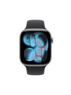 Apple Watch Series 11 GPS, 46mm, Aluminium Case, Sport Band - view 2, Space Grey