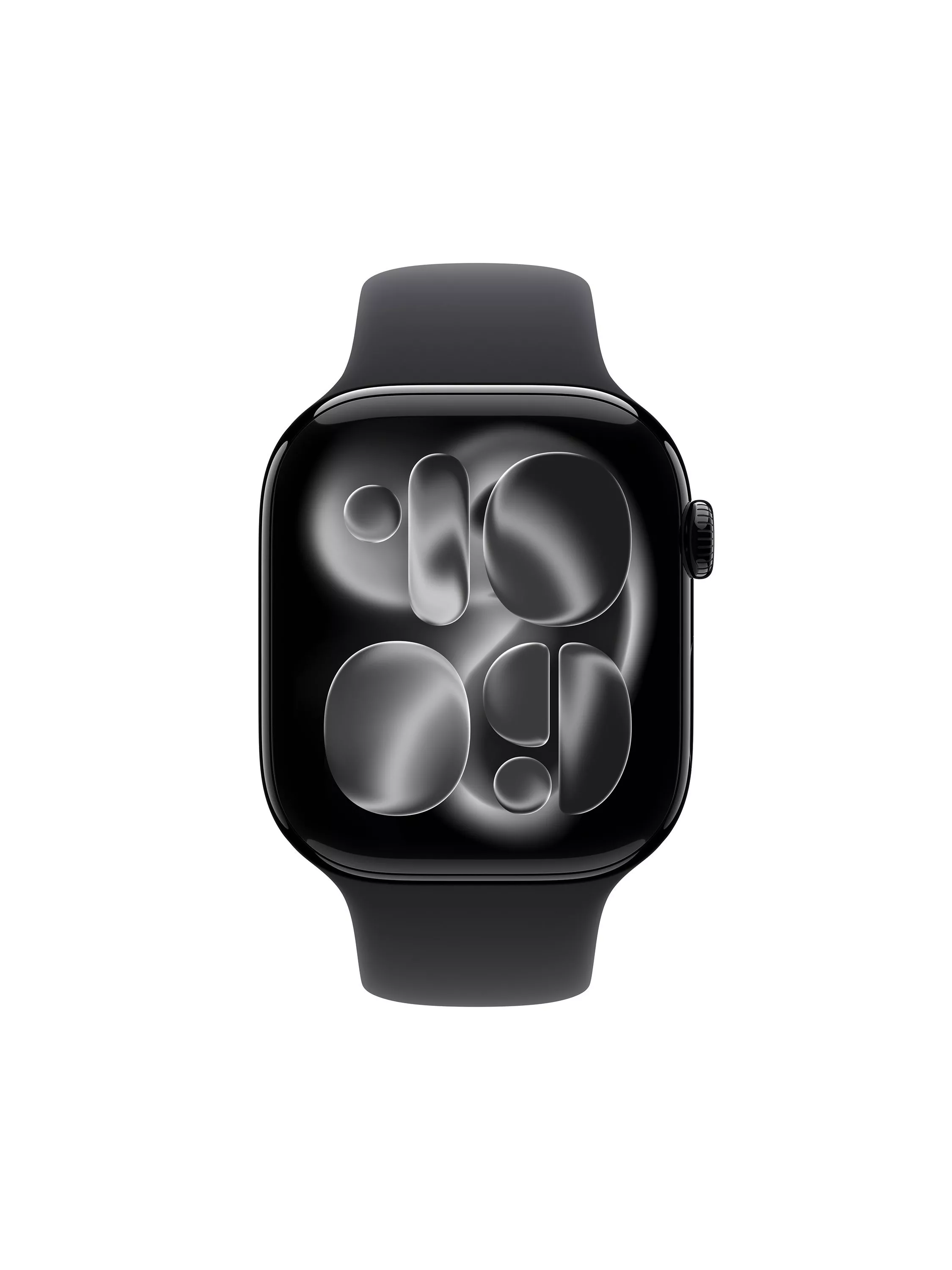 black Apple smart watch