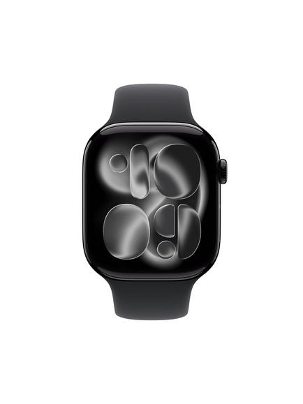 Apple Watch Series 11 GPS, 46mm, Aluminium Case, Sport Band - view 2, Jet Black