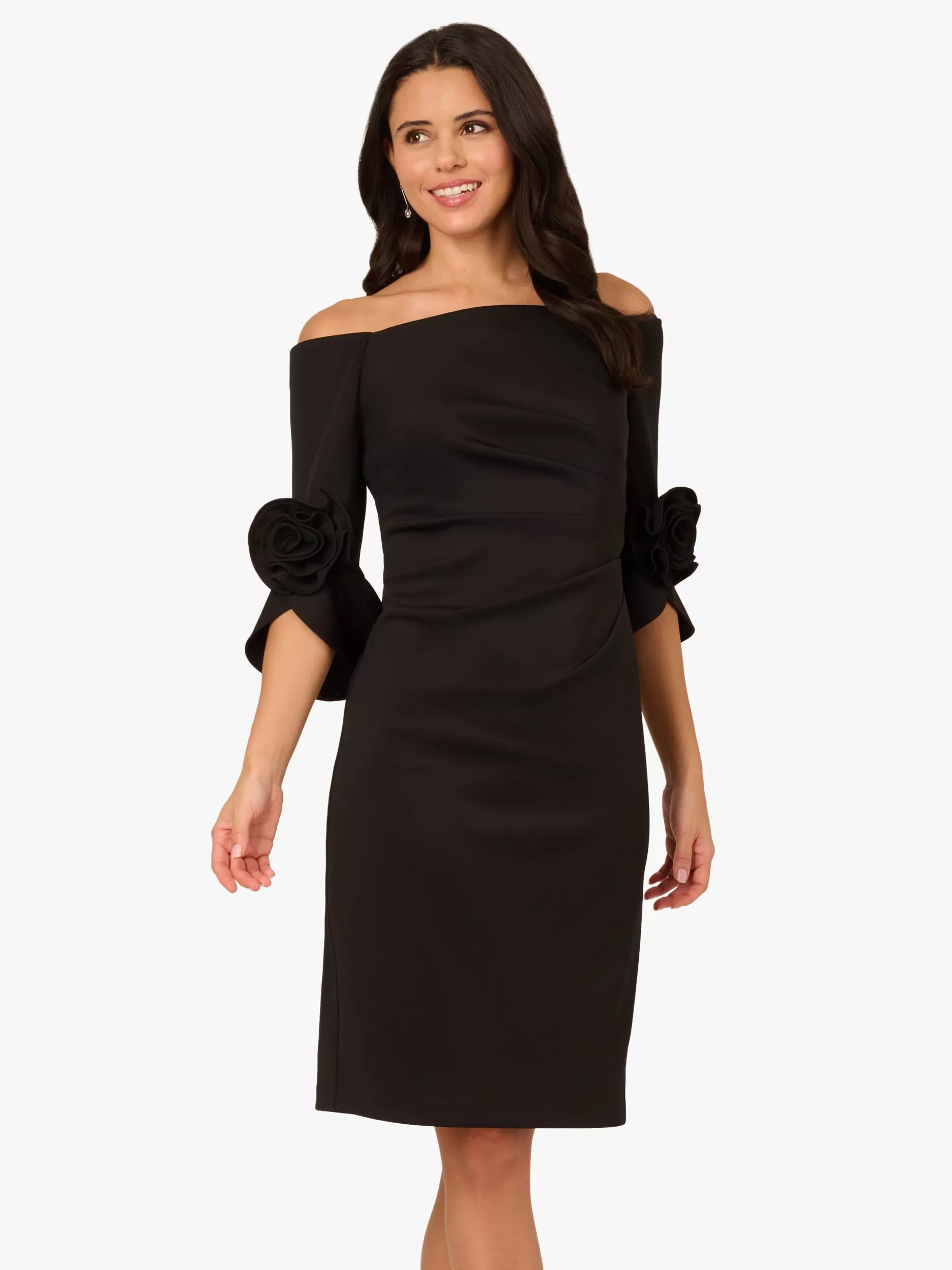 bardot knee length dress Buy Women's Dresses Occasionwear Knee Length Bardot Online