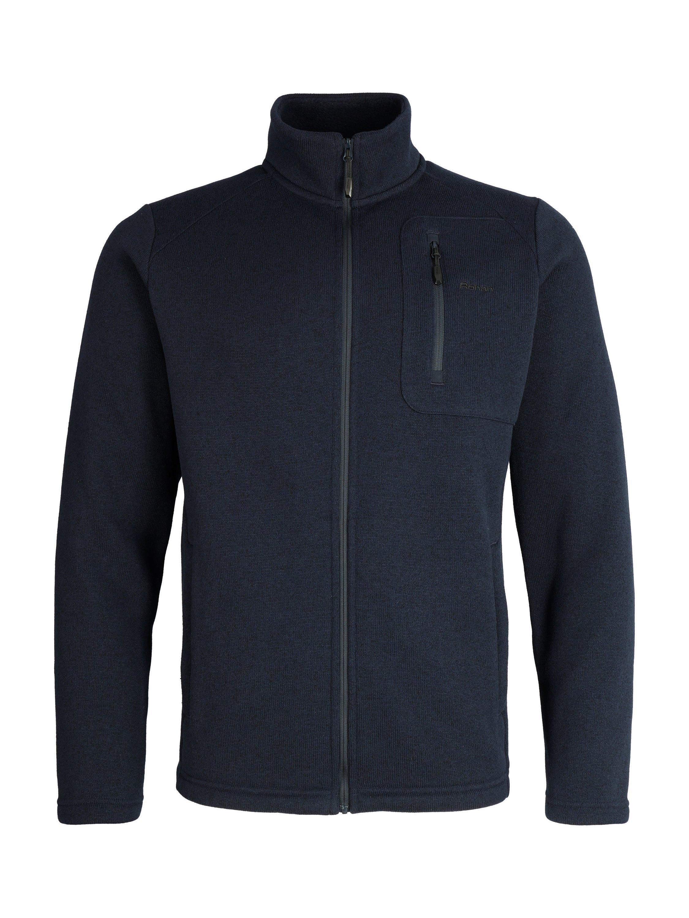 Product image 3 of 7, which shows Rohan Kiruna Zipped Fleece, True Navy Marl, S