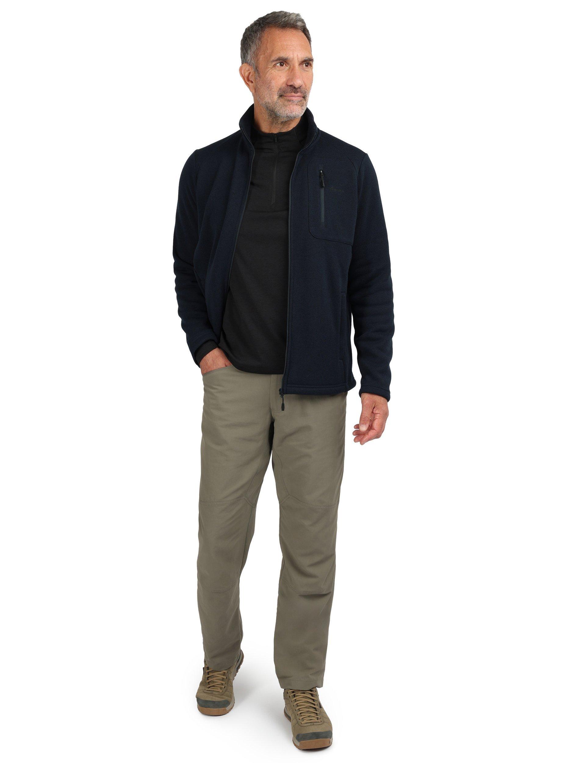 Product image 4 of 7, which shows Rohan Kiruna Zipped Fleece, True Navy Marl, S