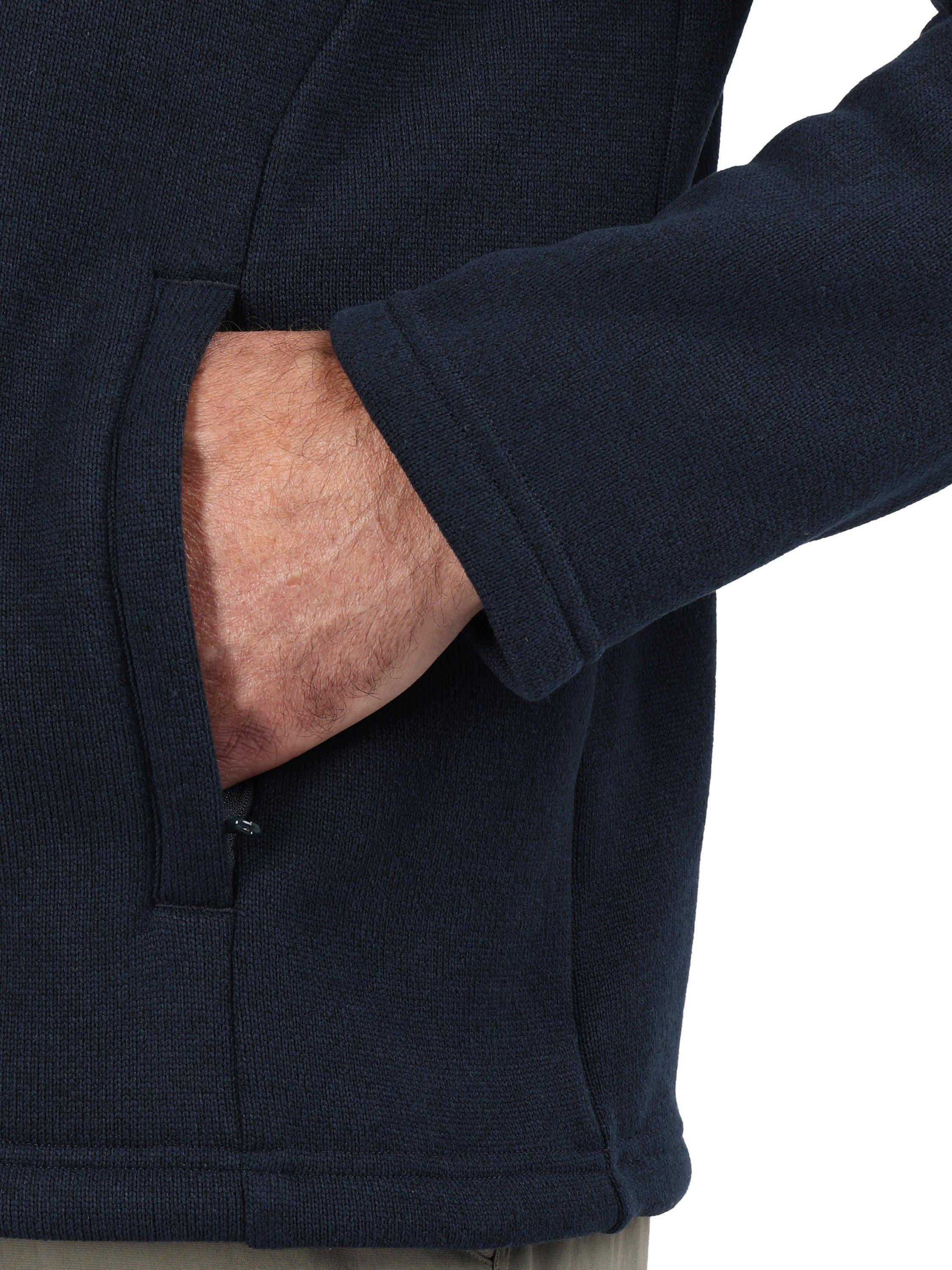 Product image 5 of 7, which shows Rohan Kiruna Zipped Fleece, True Navy Marl, S