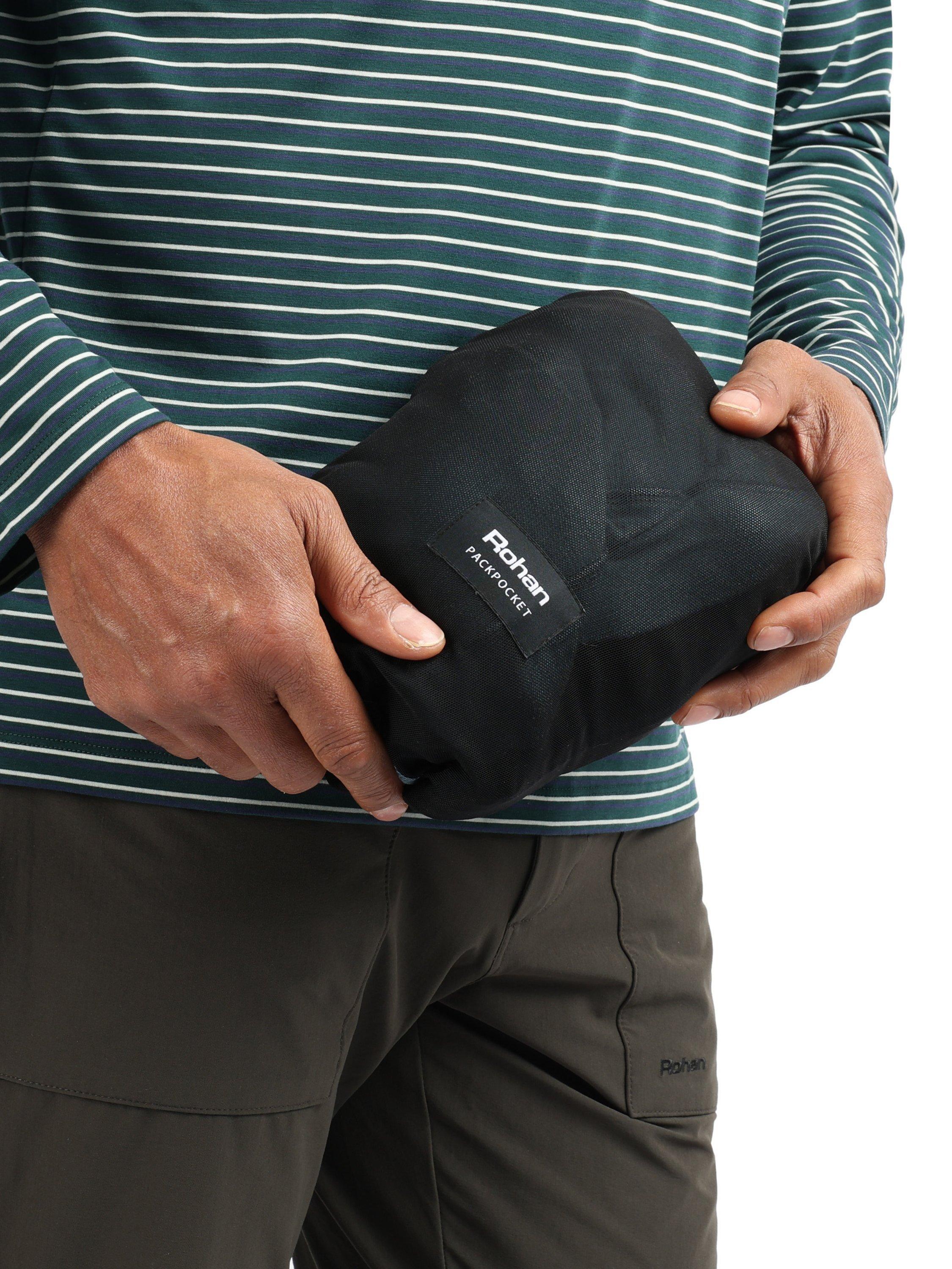 Product image 7 of 8, which shows Rohan Microgrid Fleece Jacket, Shadow Blue, S