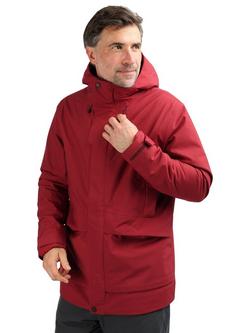 Rohan Bowland Knee Length Coat, Garnet Red, Garnet Red