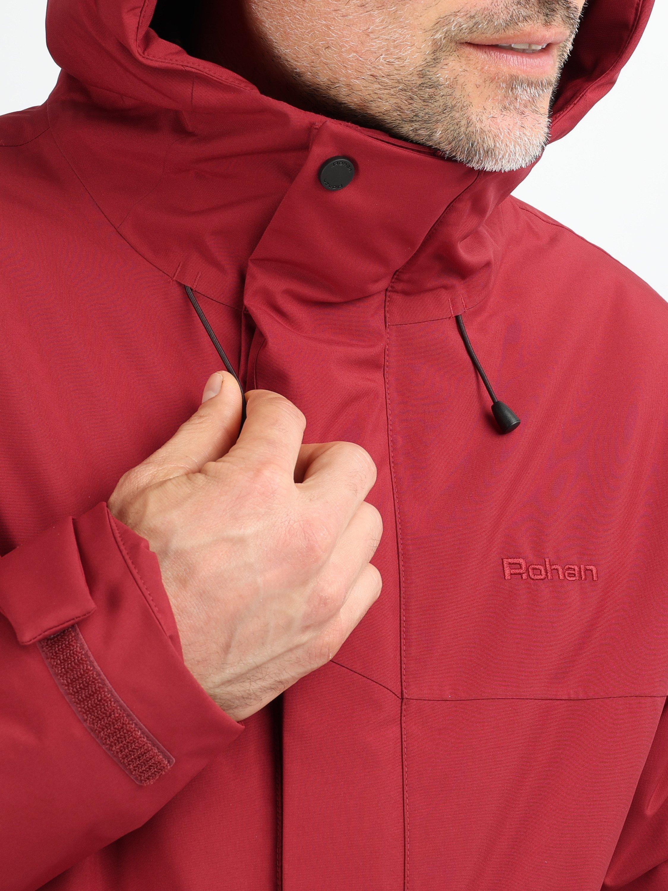 Product image 7 of 10, which shows Rohan Bowland Knee Length Coat, Garnet Red, S