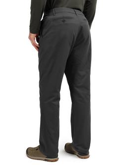 Winter District Chinos Walking Trousers, Asphalt - view 2, Asphalt