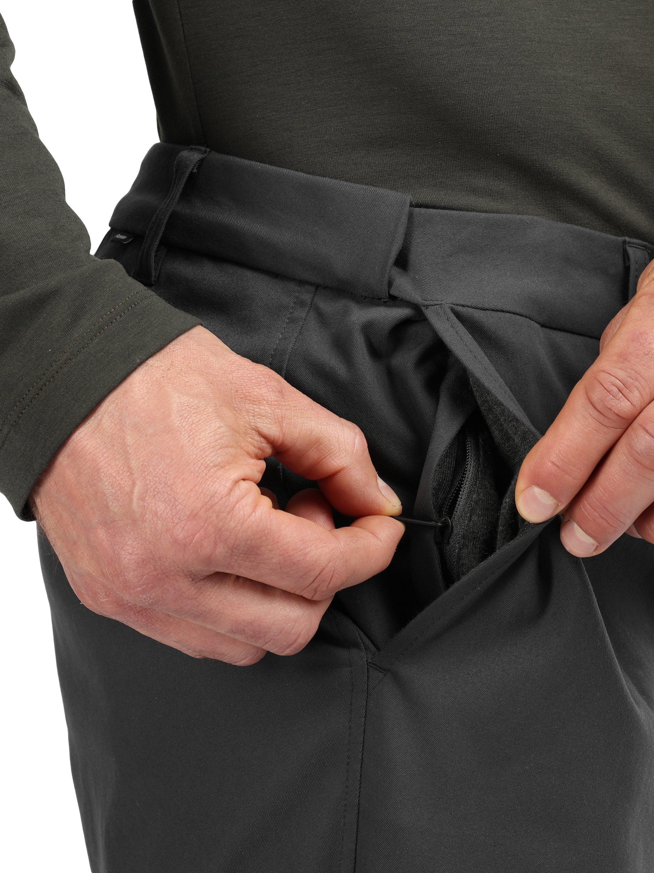 Product image 5 of 7, which shows Winter District Chinos Walking Trousers, Asphalt, 30S