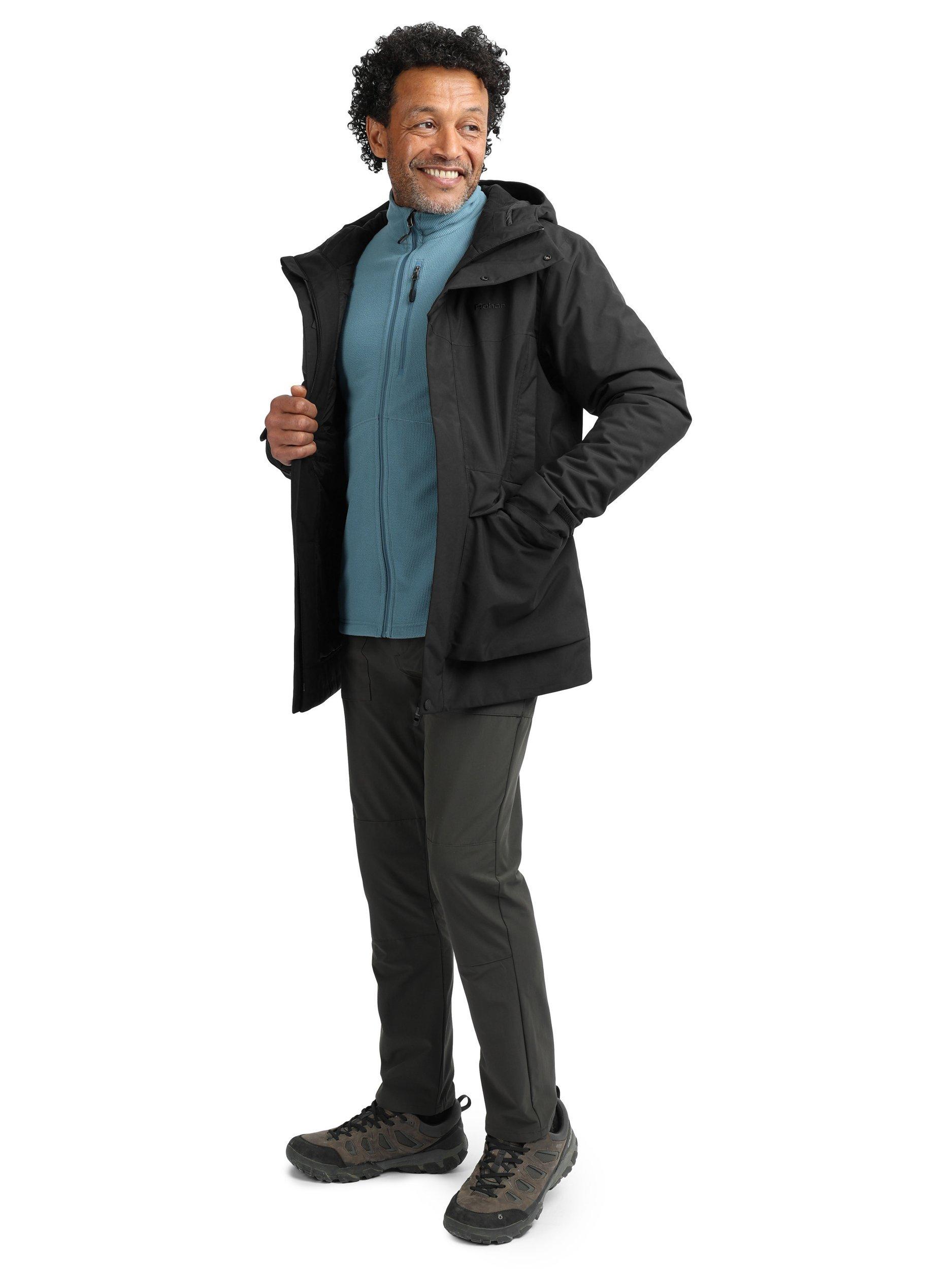 Product image 4 of 9, which shows RohanMen's Bowland Puffer Jacket, Black, S