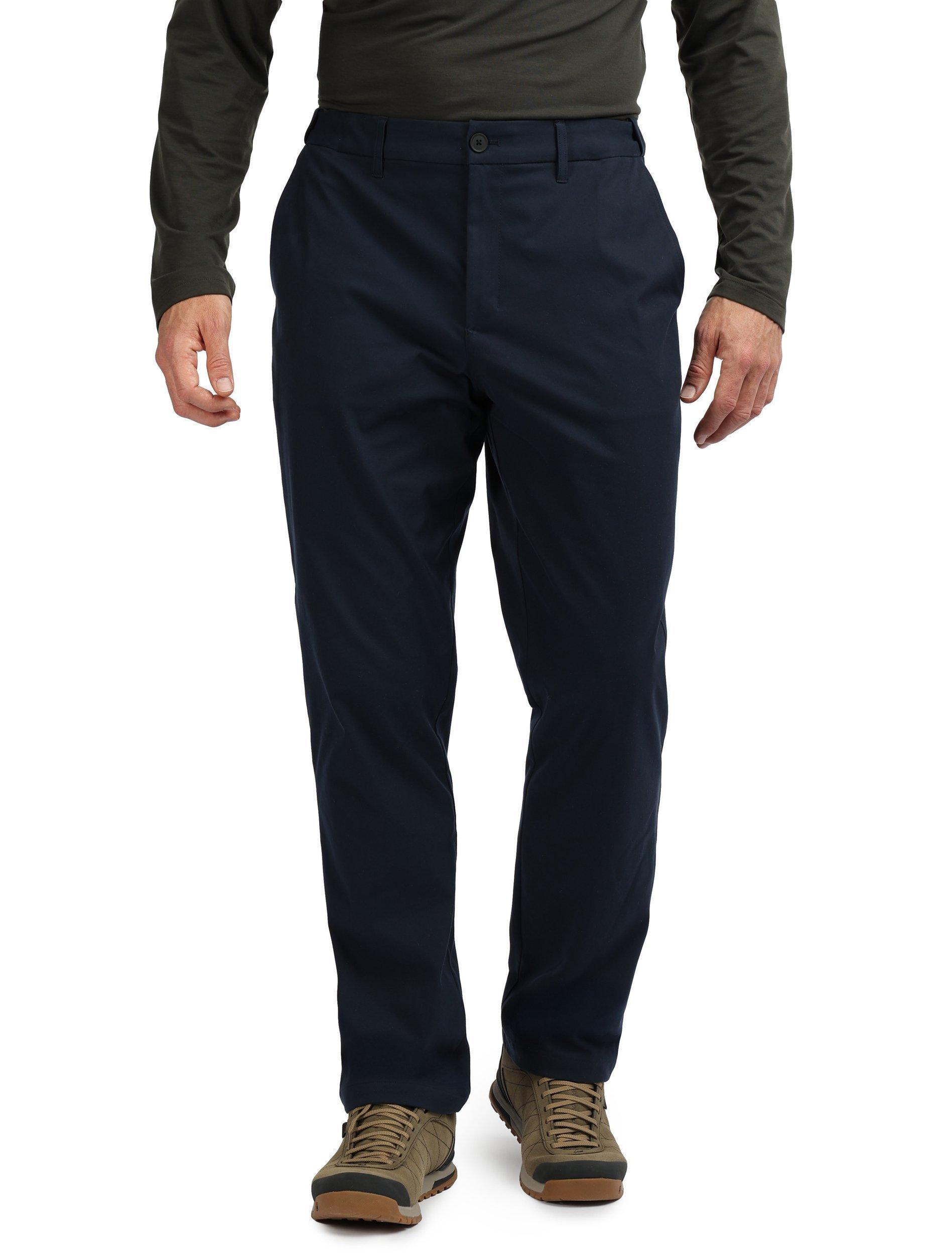 Product image 1 of 6, which shows Winter District Chinos Walking Trousers, True Navy, 30S