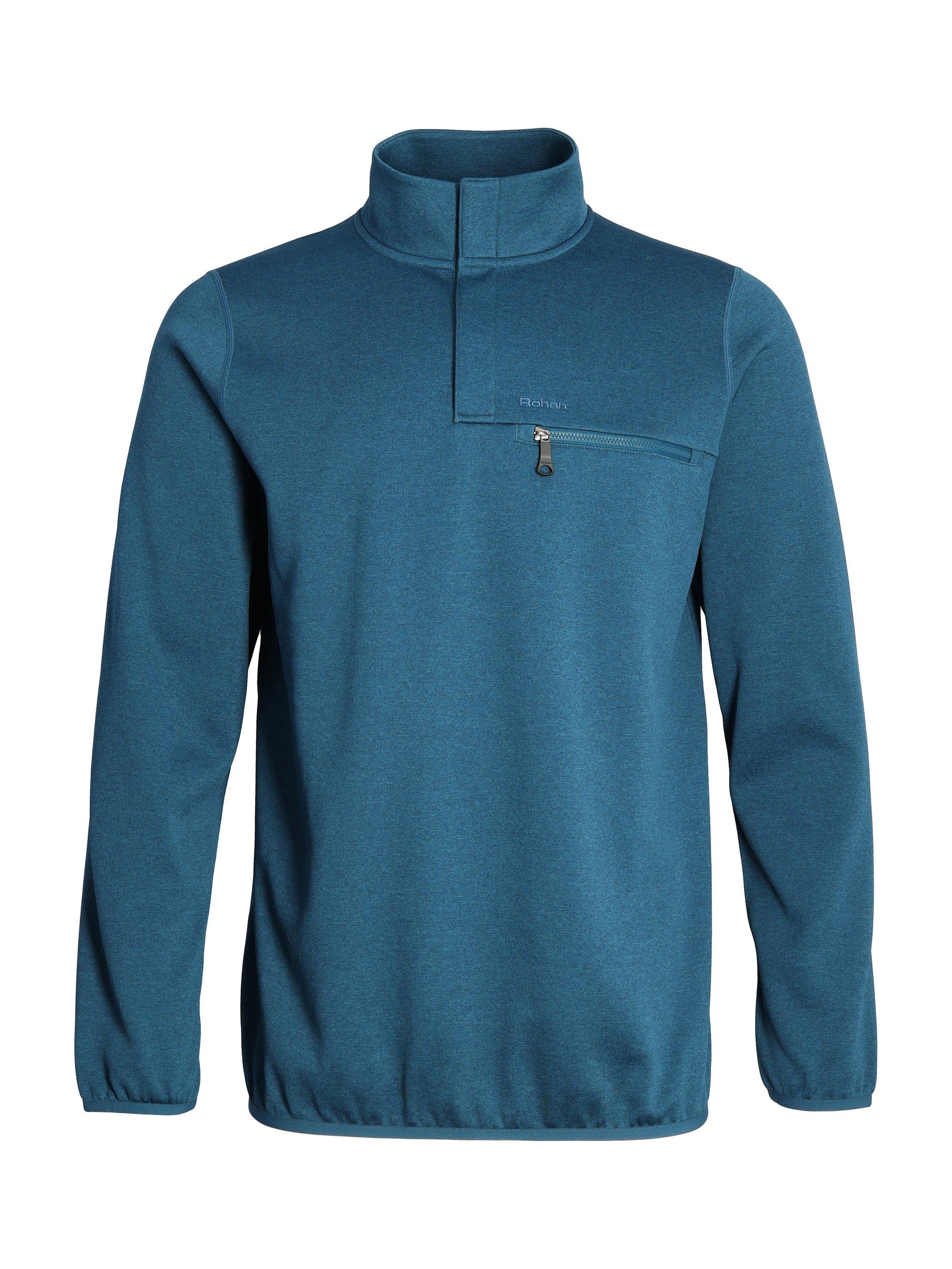 Product image 3 of 7, which shows Rohan Men's Campfire Fleece, Tarn Blue Marl, S