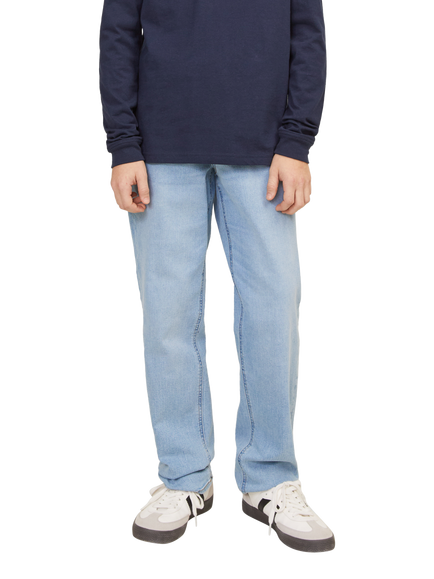 Jack & Jones Kids' Clark Regular Jeans, Blue Denim - view 2, Blue Denim