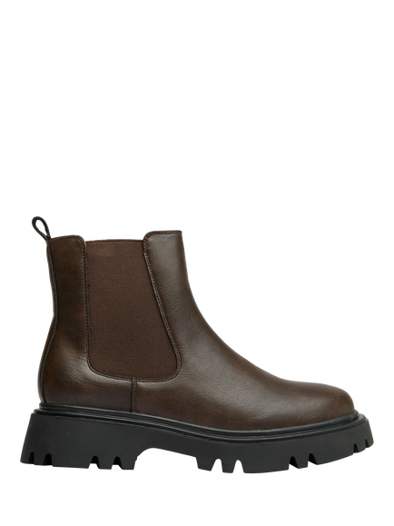 V.GAN Vegan Russ Chelsea Boots, Brown, Brown