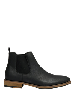 V.GAN Vegan Cardamom Pull-On Chelsea Boots, Black