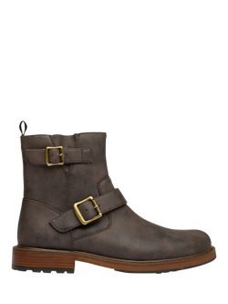 V.GAN Vegan Arug Pull-On Biker Boots, Brown, Brown