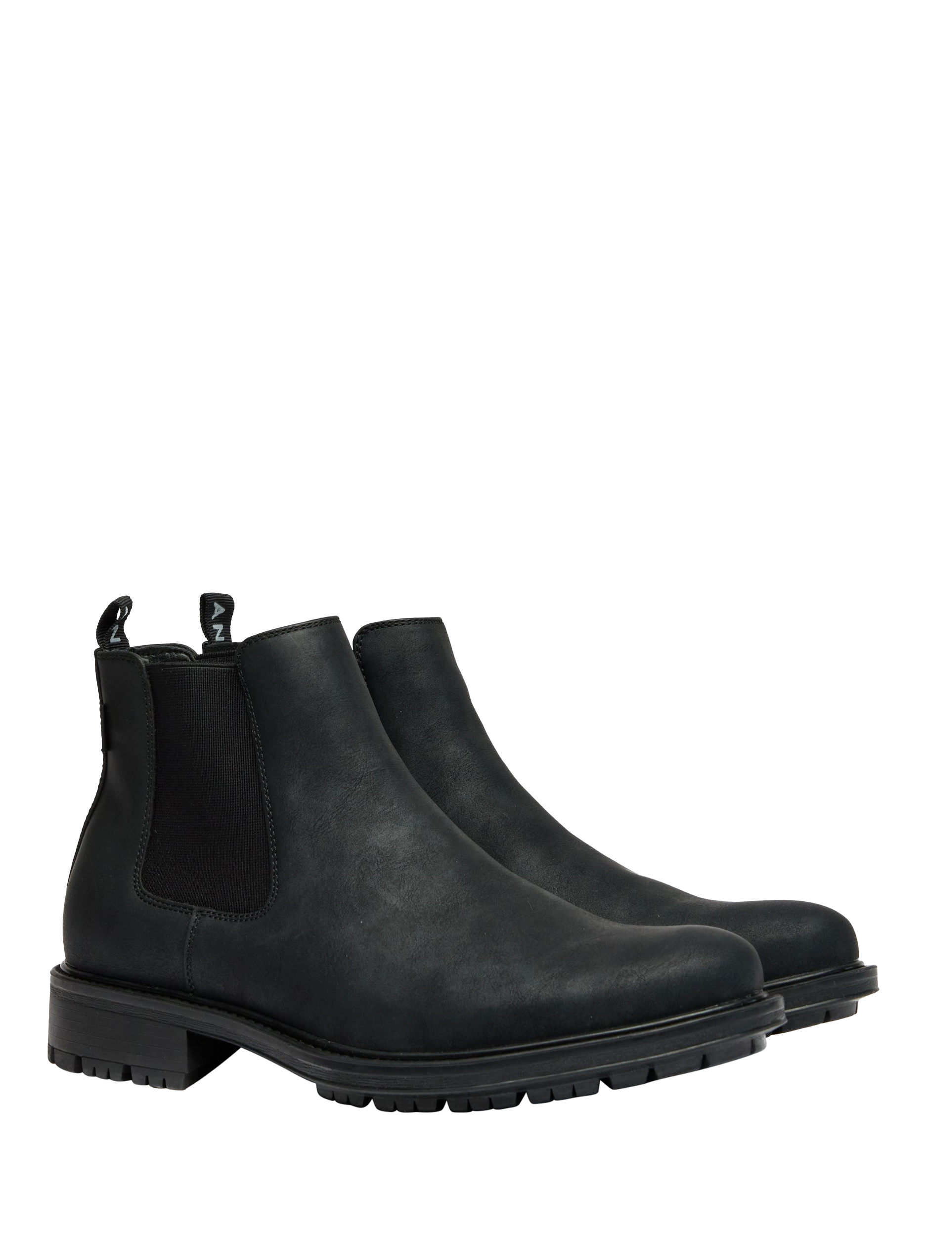 Product image 3 of 5, which shows V.GAN Vegan Gem 2 Chelsea Boots, Black, 7