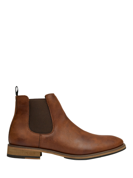 V.GAN Vegan Cardamom Pull-On Chelsea Boots, Tan