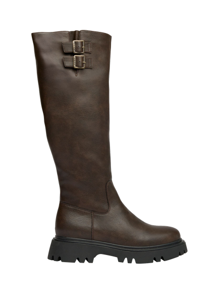 V.GAN Vegan Bram Knee High Boots, Brown