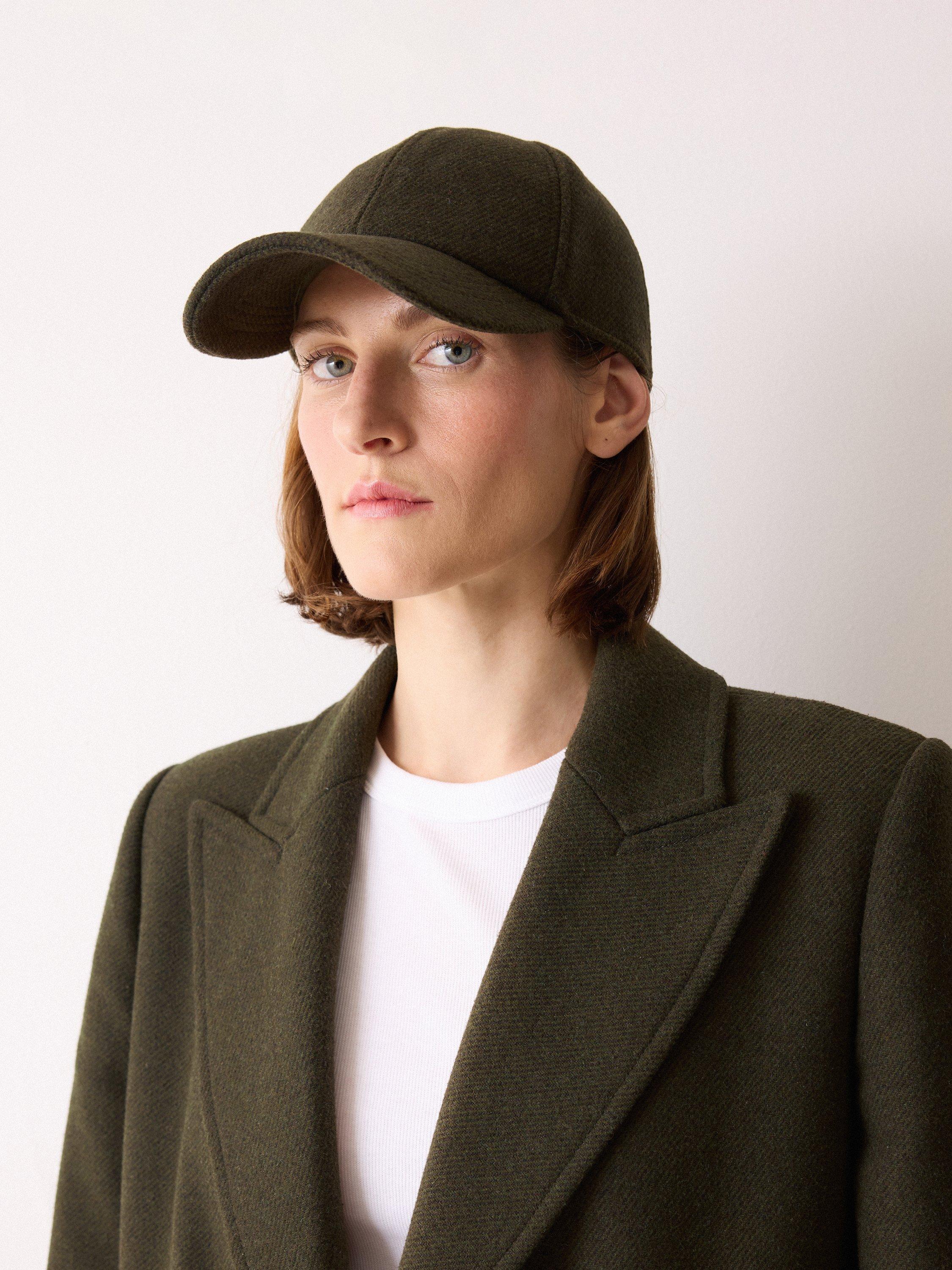 Product image 2 of 3, which shows Jigsaw Cotton Baseball Cap, Khaki, One Size