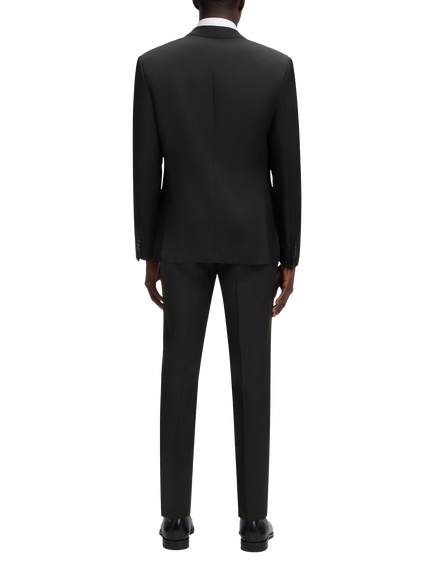 BOSS Wool Slim Fit Suit Jacket, Black - view 2, Black