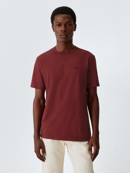 Levi's Cotton Regular Fit Short Sleeve T-Shirt, Oxblood Red, Oxblood Red