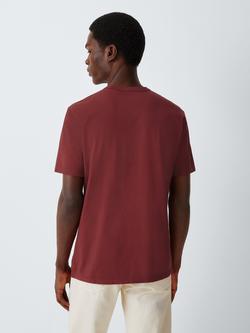 Levi's Cotton Regular Fit Short Sleeve T-Shirt, Oxblood Red - view 2, Oxblood Red
