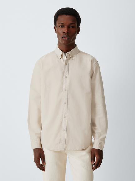 Levi's Authentic Button-Down Cotton Shirt, Pumice Stone, Pumice Stone