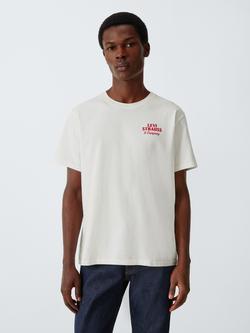 Levi's Cotton Regular Fit Short Sleeve Graphic T-Shirt, Archival Egret - view 2, Archival Egret