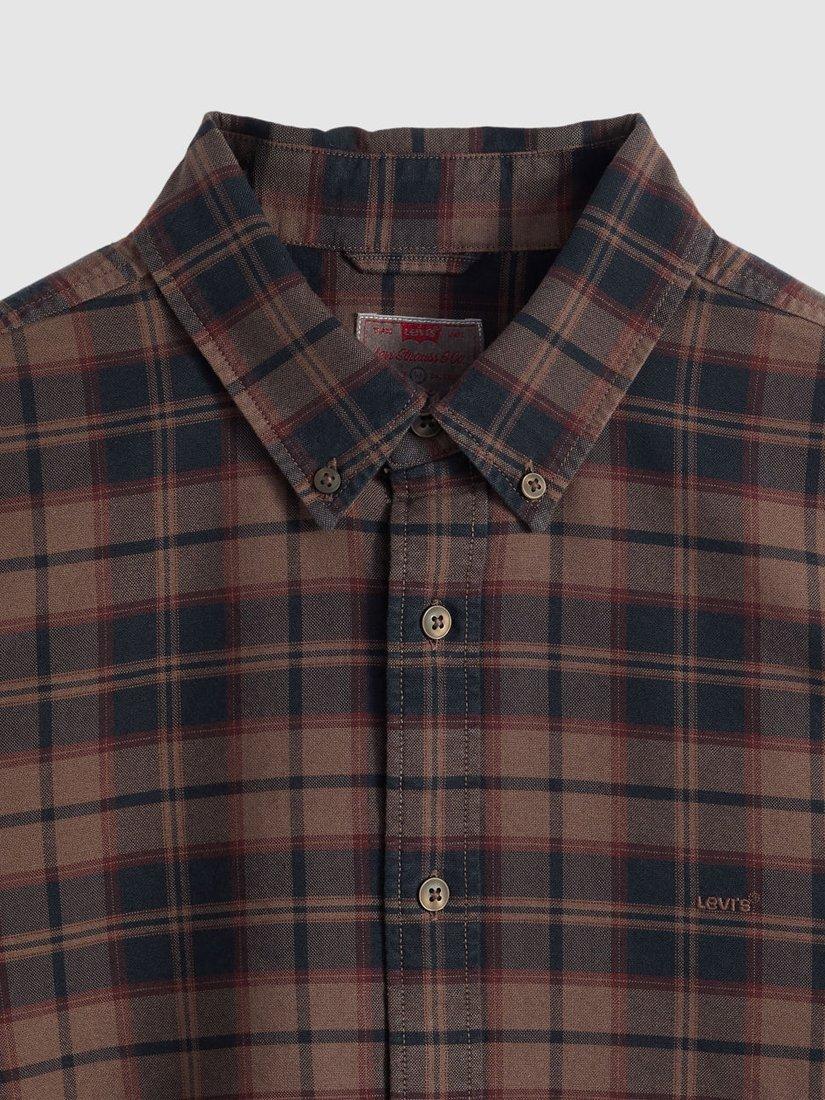 Product image 2 of 3, which shows Levi's Button Down Shirt, Chocolate, S