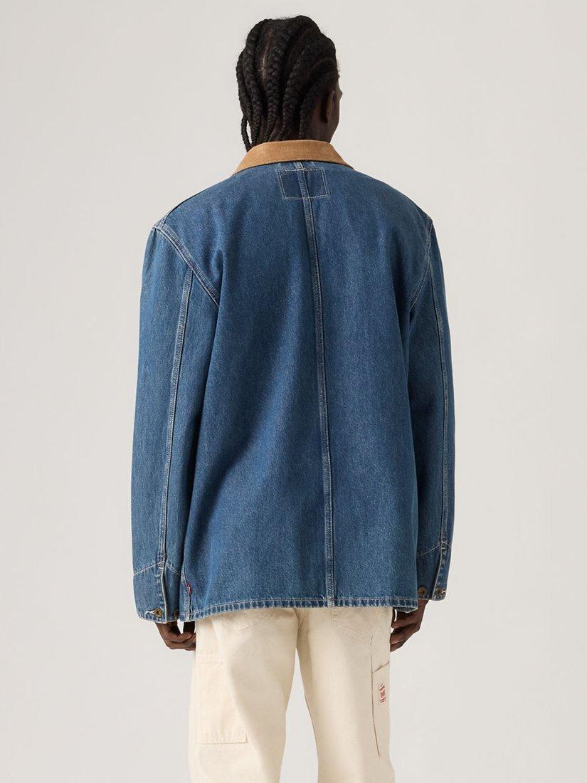 Product image 2 of 3, which shows Levi's Berkley Chore Coat, Sunburnt Chore, S