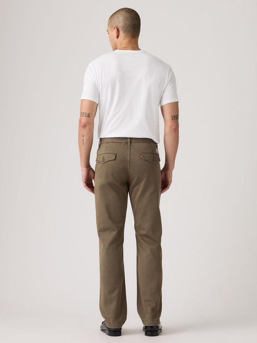 Product image 3 of 4, which shows Levi's Straight Fit XX Chinos, Brown Wash, 30S
