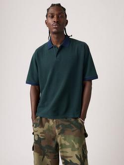 Levi's Finn Striped Polo Shirt, Euan/Sycamore, Euan/Sycamore