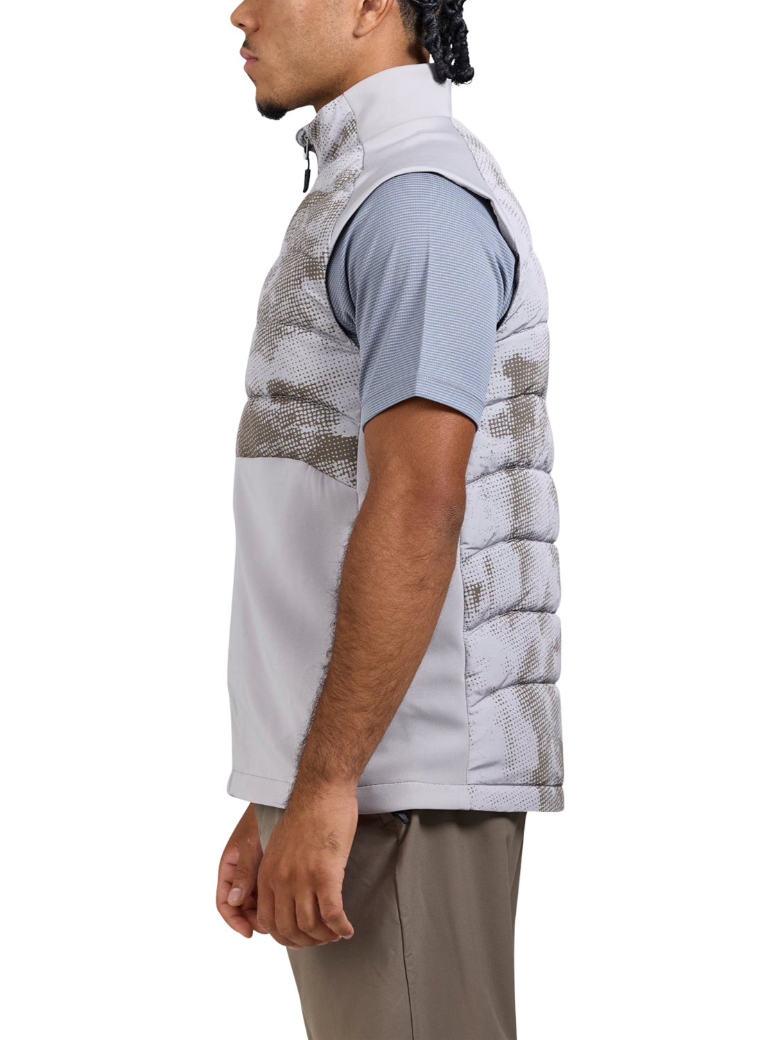 Product image 2 of 6, which shows REFLO Dochart Gilet, Vapor Khaki, XS
