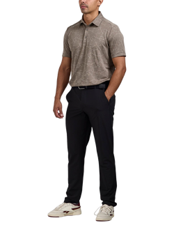 REFLO Men's Yamuna Polo Shirt, Dolomite Brown, Dolomite Brown