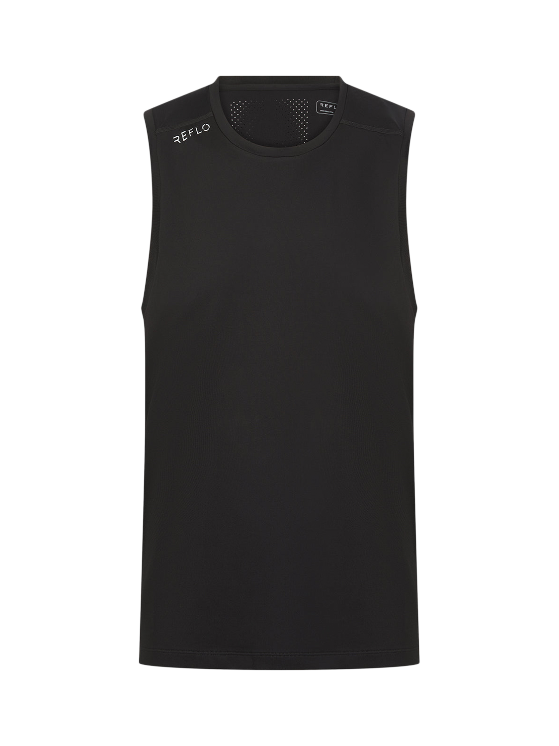 Product image 6 of 6, which shows REFLO Men's Vaal Training Vest, Black, M