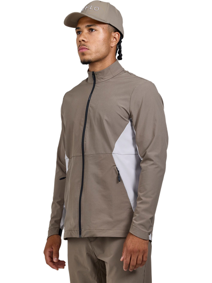REFLO Adda Lightweight Zip Jacket, Dolomite Brown, Dolomite Brown