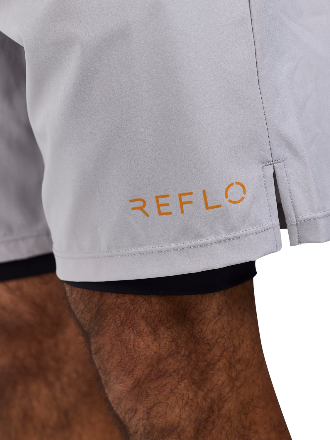 Product image 3 of 6, which shows REFLO Desna Training Shorts, Vapor Khaki, XXXL